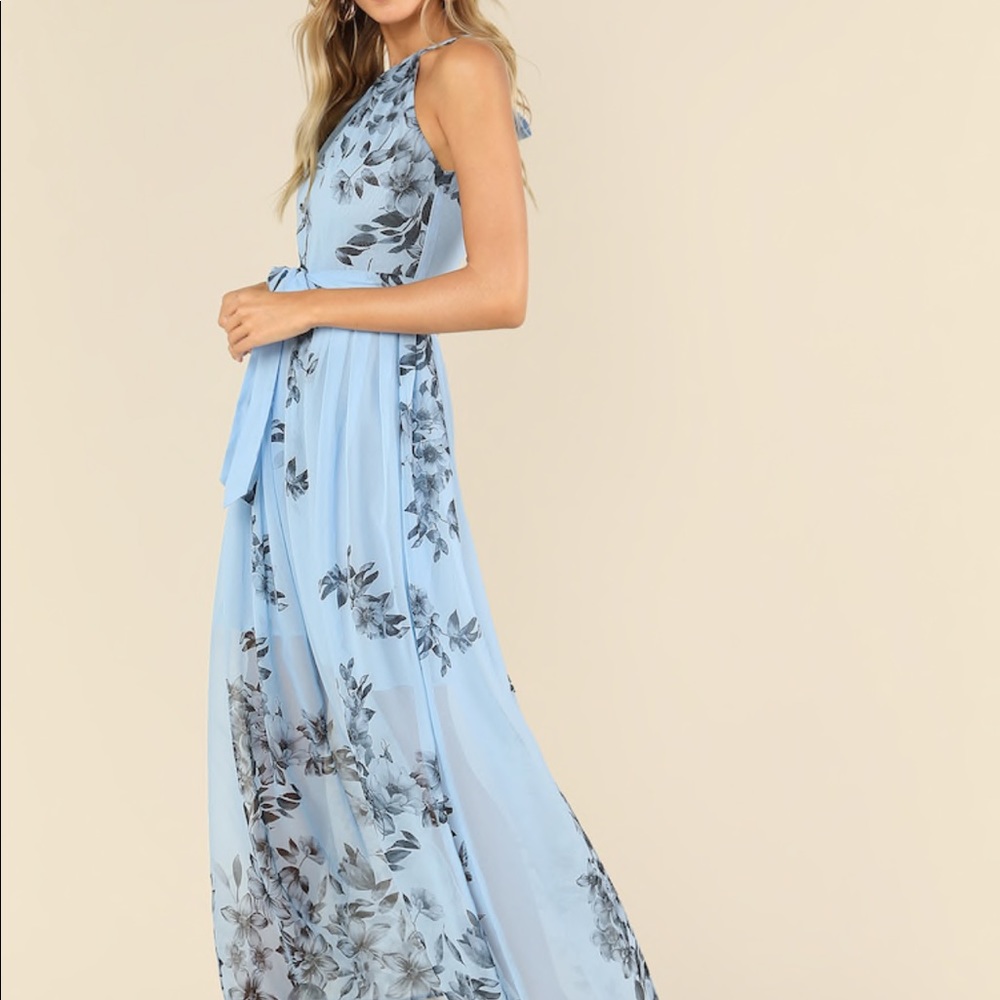 🎉HP🎉Pleated Halter Dress - Picture 3 of 8